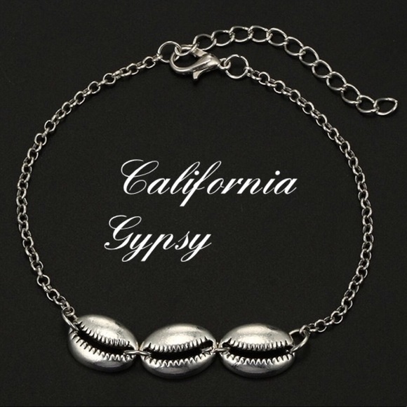 2 Pcs Beach Wave Conch Shell Boho Anklets - Picture 6 of 7